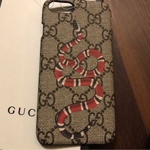 Gucci Kingsnake Print iPhone 7/8 & SE Case New In Box